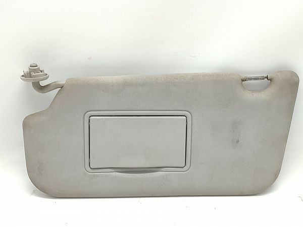Sun visor car