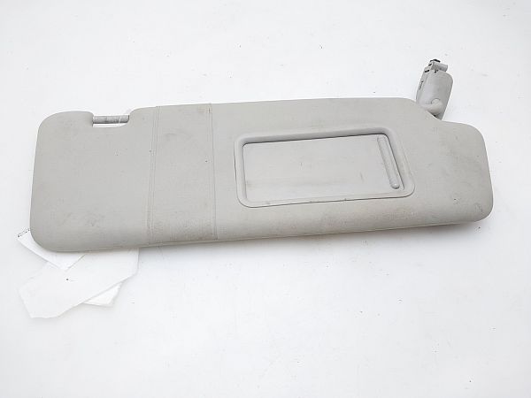 Sun visor car