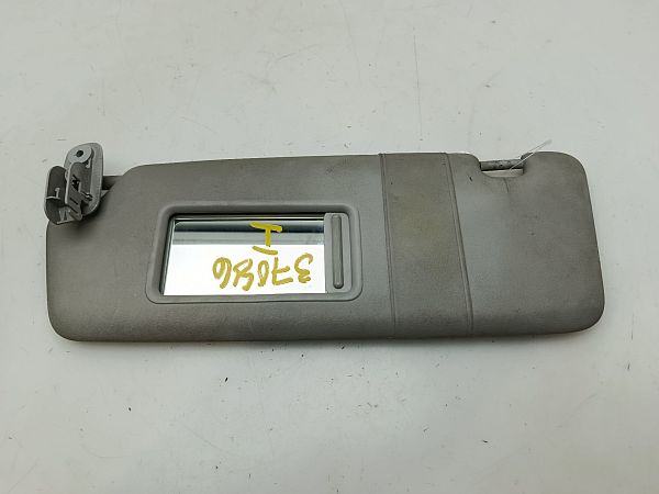 Sun visor car