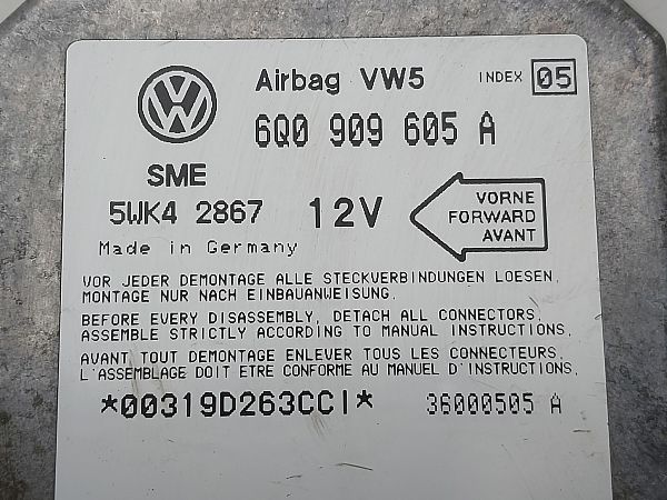 Airbag control module