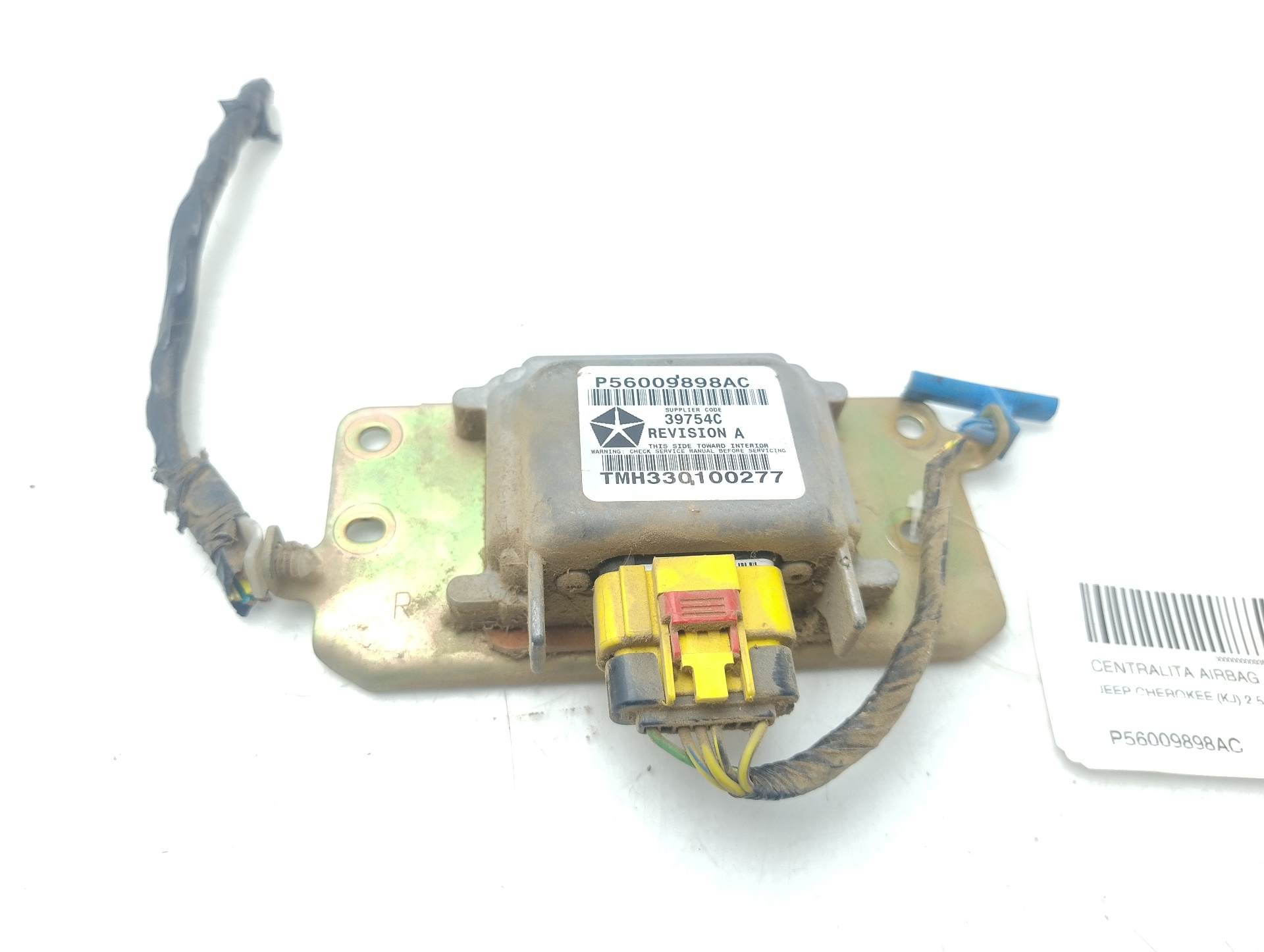 Calculateur Airbag Jeep Grand Cherokee WJ - Pièce D'origine, Référence P56042047AC, Occasion