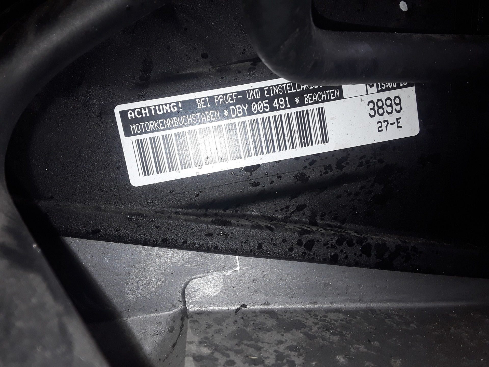 Motor para Jeep COMPASS (MP, M6) motor completo usado en Menorca foto 6