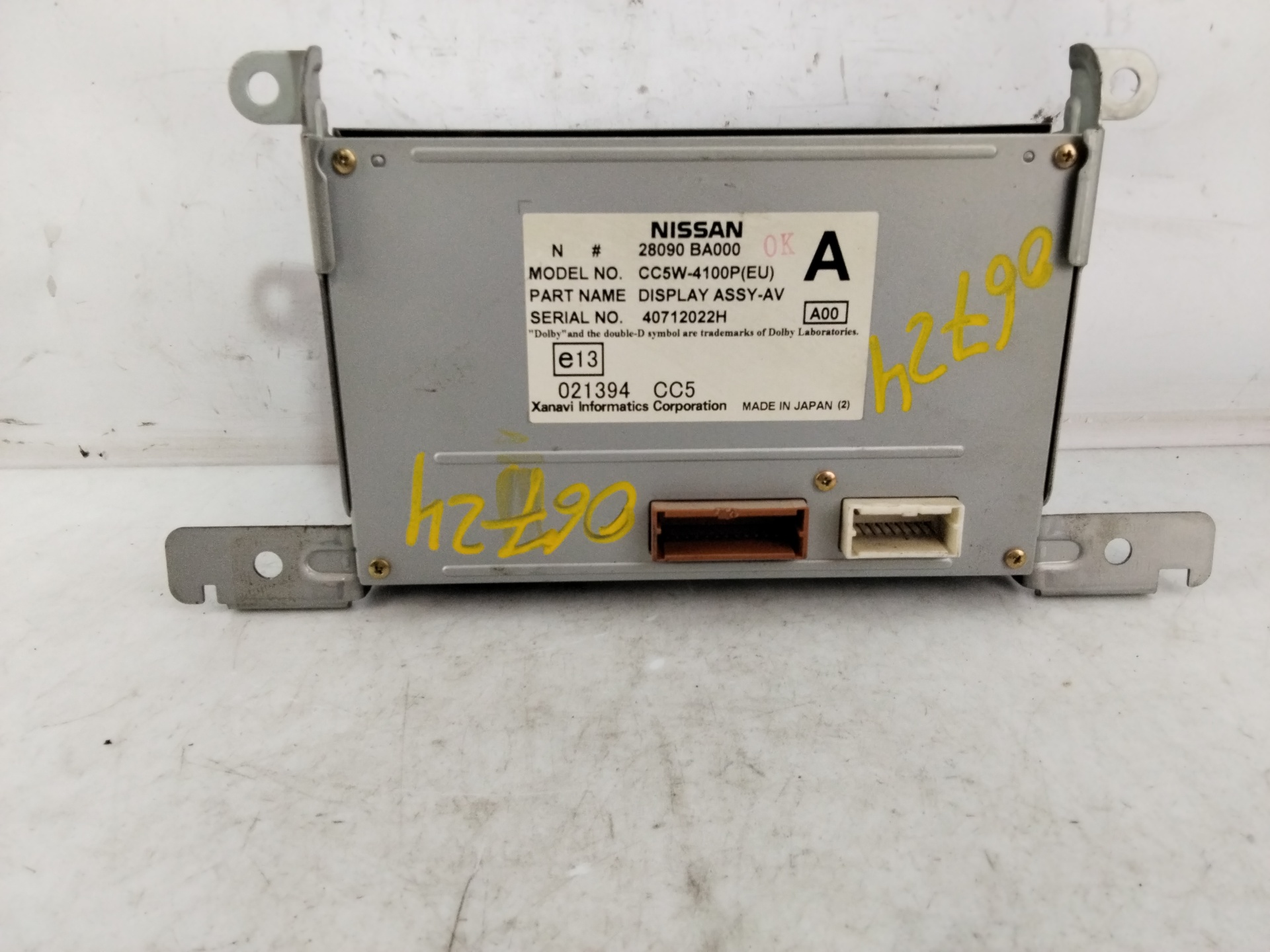 Nissan - Multi screen / display - Autoparts24