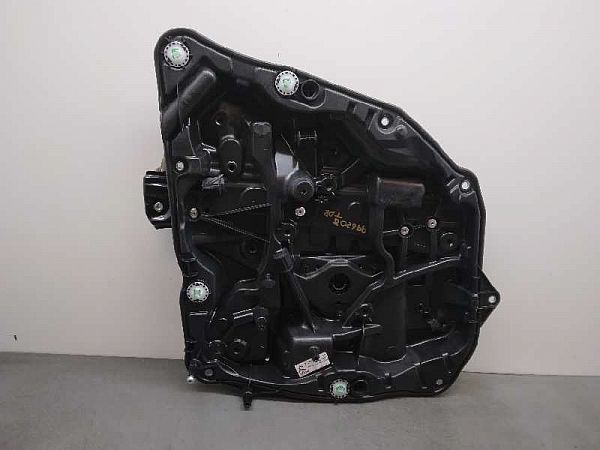 Window lifting mechanism without motor