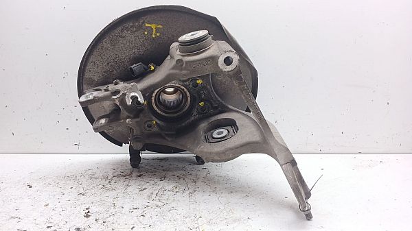 Wheel hub spindle