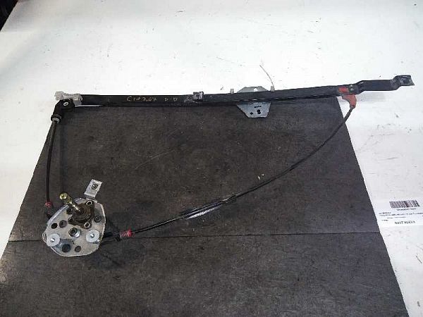 Door manual window regulator
