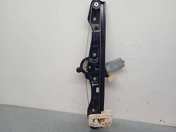 Door window regulator with motor