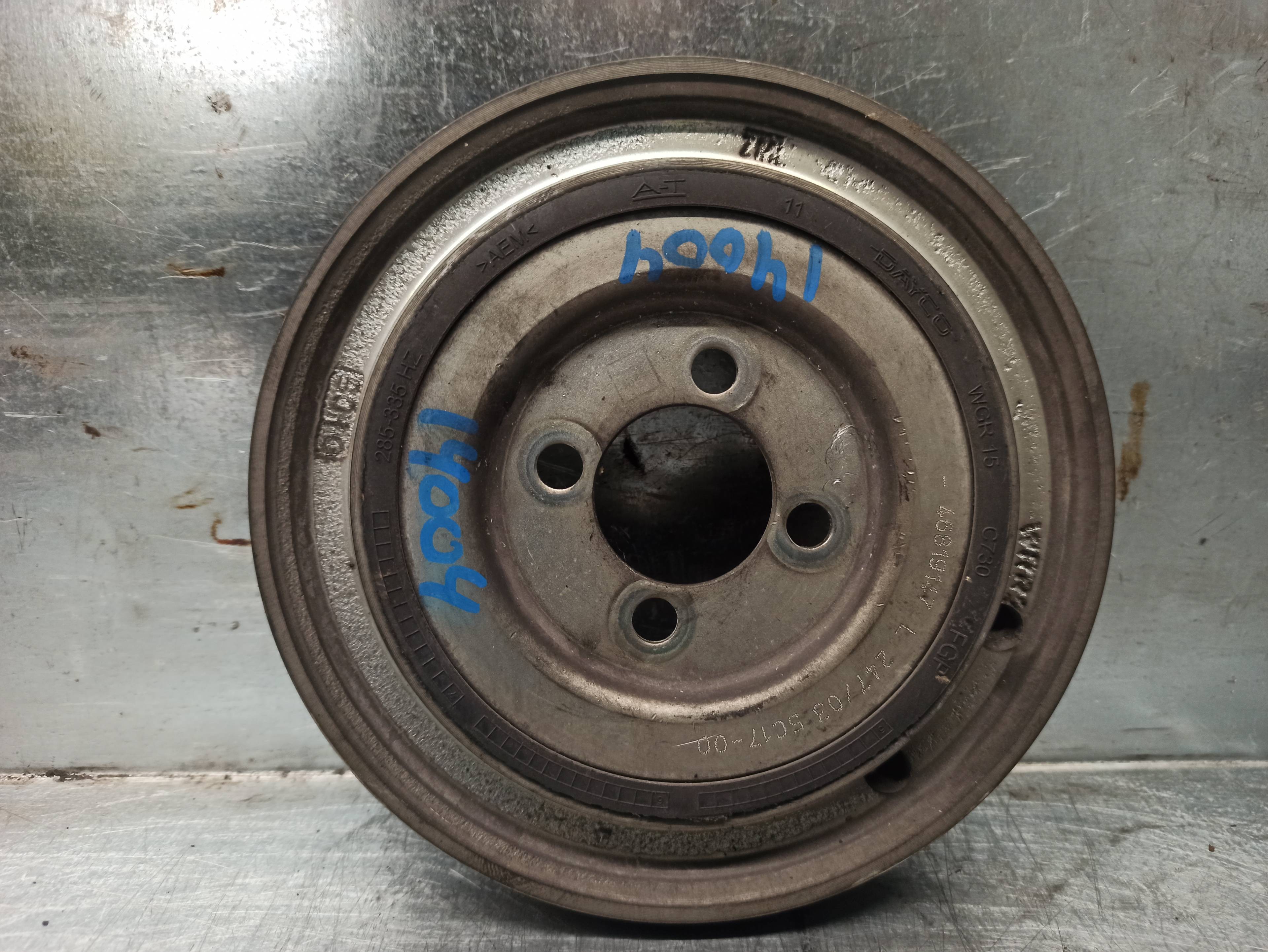 Kurbelwelleriemenscheibe FIAT IDEA (350_)