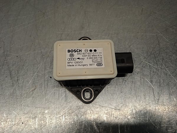 ESP acceleration yaw rate sensor