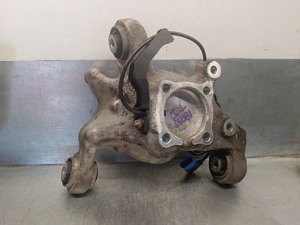 Wheel hub spindle