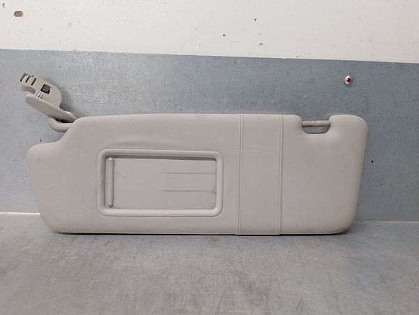 Sun visor car