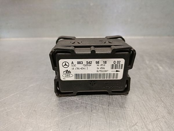ESP acceleration yaw rate sensor