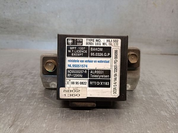 Immobilizer control module