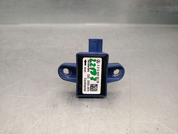 Airbag deployment crash sensor
