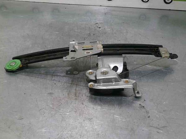 Door window regulator with motor