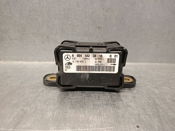 ESP acceleration yaw rate sensor