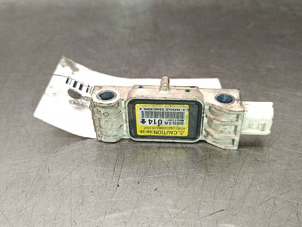 Airbag deployment crash sensor