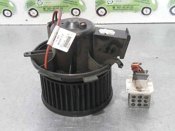 Heater blower fan relay
