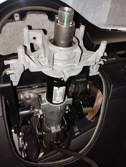 Steering wheel axle kit