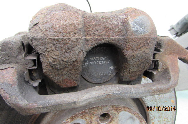 Bremsekaliber - for venstre PEUGEOT 407 (6D_)