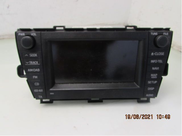 Gps/navigationsdele TOYOTA PRIUS (_W3_)