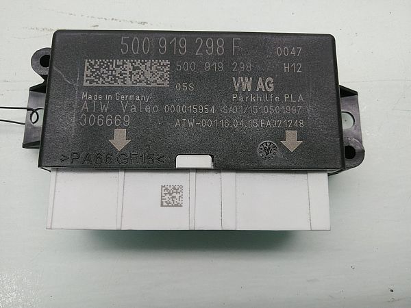 Pdc kontrollenhet (parkeringsavstandskontroll ) VW GOLF VII (5G1, BQ1, BE1, BE2)
