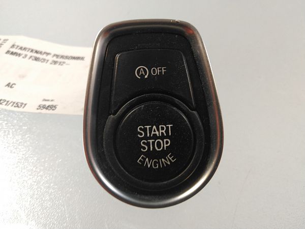 Start - stopp - knapp BMW 3 Touring (F31)