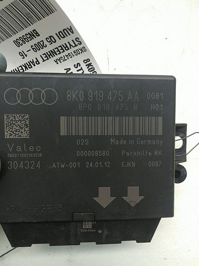 Pdc kontrollenhet (parkeringsavstandskontroll ) AUDI Q5 Van (8RB)