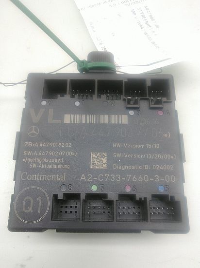 Controller dør MERCEDES-BENZ VITO Box (W447)