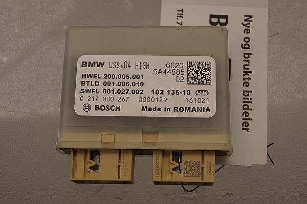 Pdc kontrollenhet (parkeringsavstandskontroll ) BMW i4 (G26)