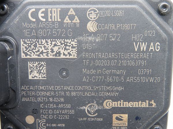 Sensor - adaptiv fartpilot VW ID.4 (E21)