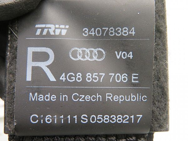 Sikkerhedssele - for AUDI A6 Avant (4G5, 4GD, C7)