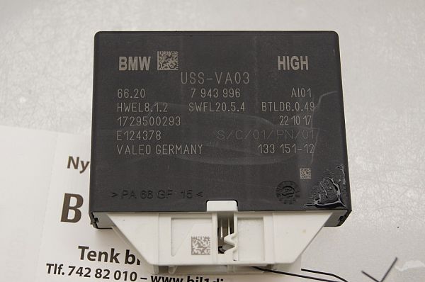 Pdc kontrollenhet (parkeringsavstandskontroll ) BMW 5 (G30, F90)