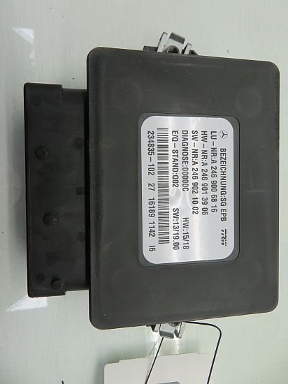 Parkeringsbremsemodul / styrboks (EPB) MERCEDES-BENZ B-CLASS (W246, W242)