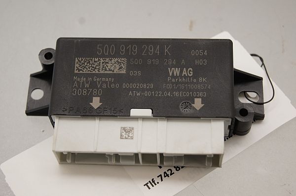 Pdc kontrollenhet (parkeringsavstandskontroll ) VW GOLF VII (5G1, BQ1, BE1, BE2)