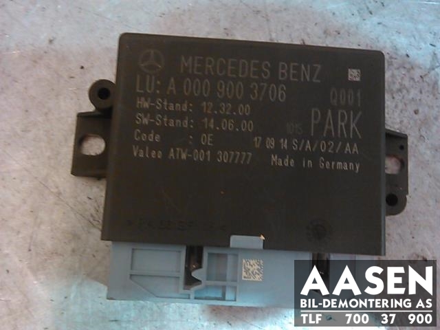 Pdc kontrollenhet (parkeringsavstandskontroll ) MERCEDES-BENZ GLA-CLASS (X156)