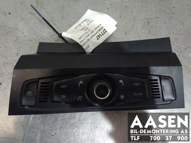 Varmeapparat panel(regulering) AUDI A4 (8K2, B8)