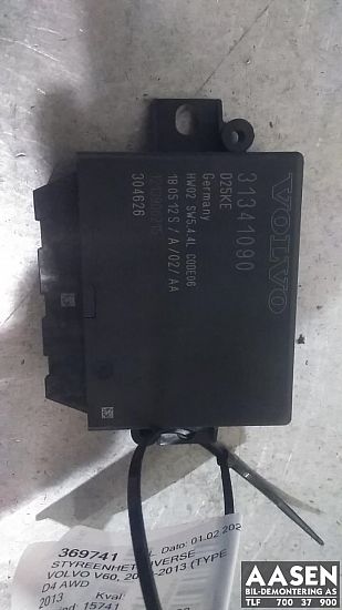 Pdc styreenhed (park distance control) VOLVO V60 I (155, 157)