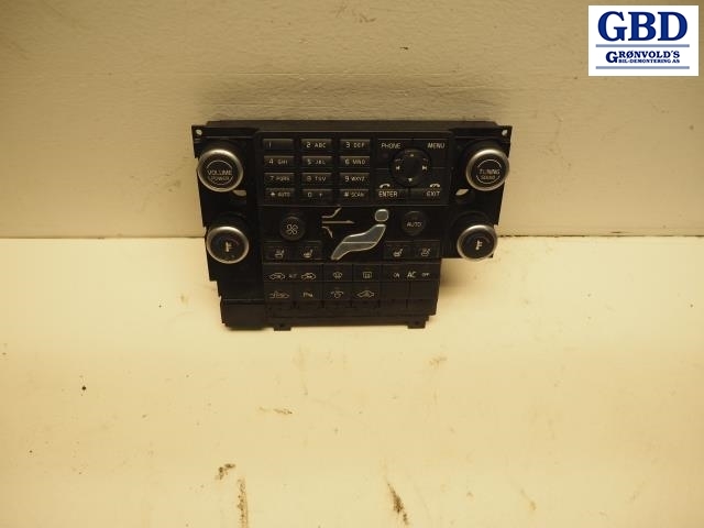 Varmeapparat panel(regulering) VOLVO V70 III (135)