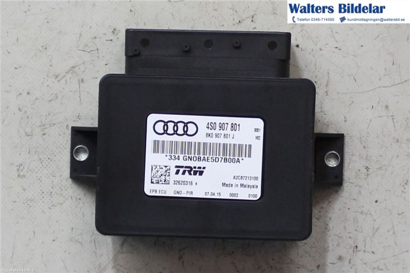 Parkeringsbremsemodul / styrboks (EPB) AUDI R8 (4S3, 4SP)