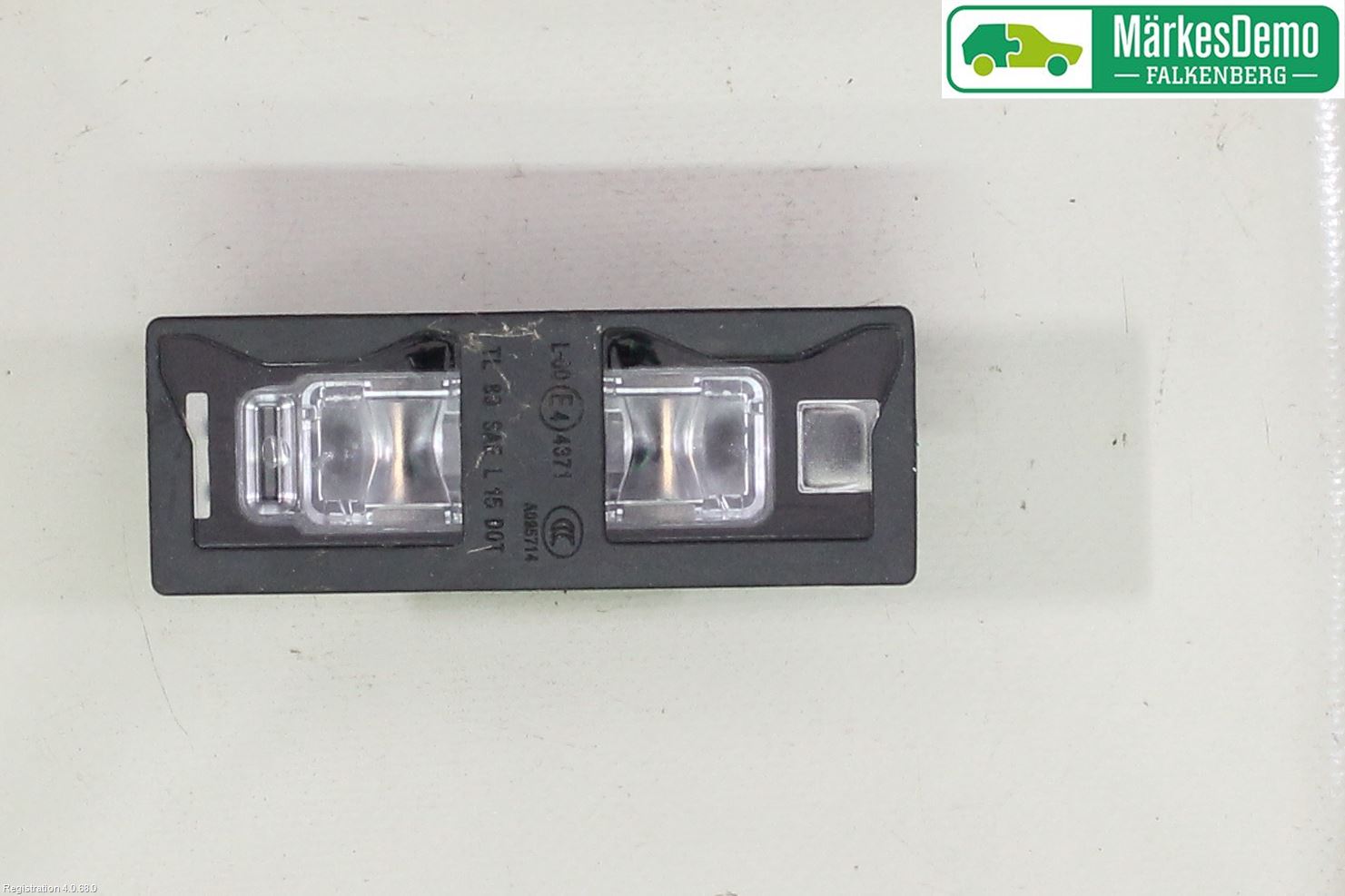 Verlichting kentekenplaat AUDI A5 Sportback (F5A, F5F)