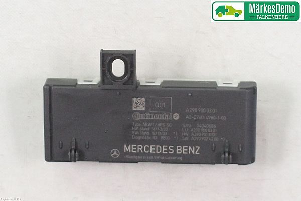 Controller diverse MERCEDES-BENZ AMG GT (X290)