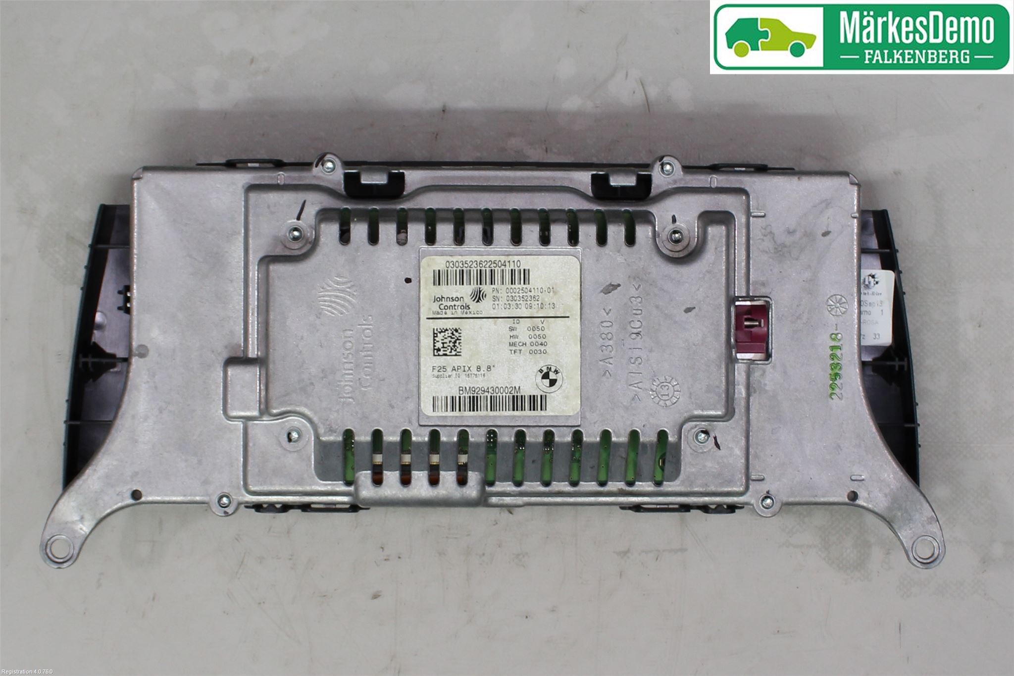  /F25 /X3 /純正LCDモニター /BM929430002M BMW X3 (F25) Display 65 50 9 294 300, BM929430002M - Autoparts24