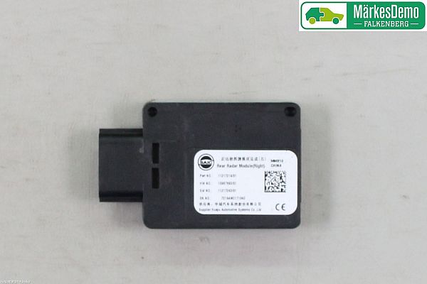 Sensor radar / aktiv kollisionsbeskyttelse MG MG ZS SUV