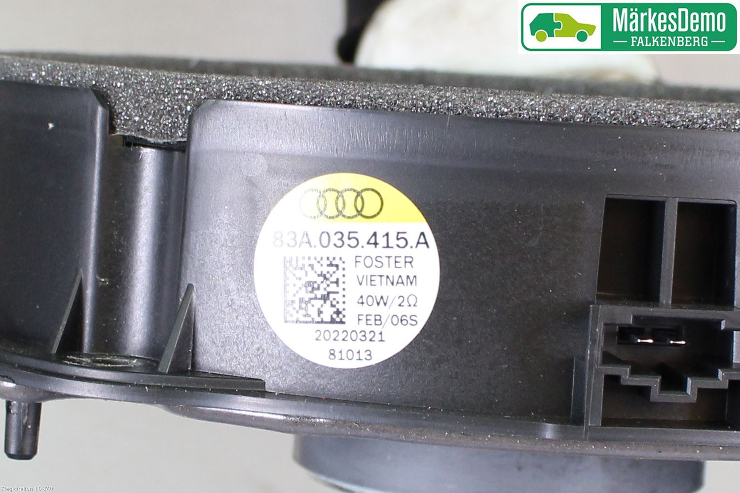 Audi A3 Sportback (8YA) Lautsprecher 83A035415A, 83A 035 415 A ...