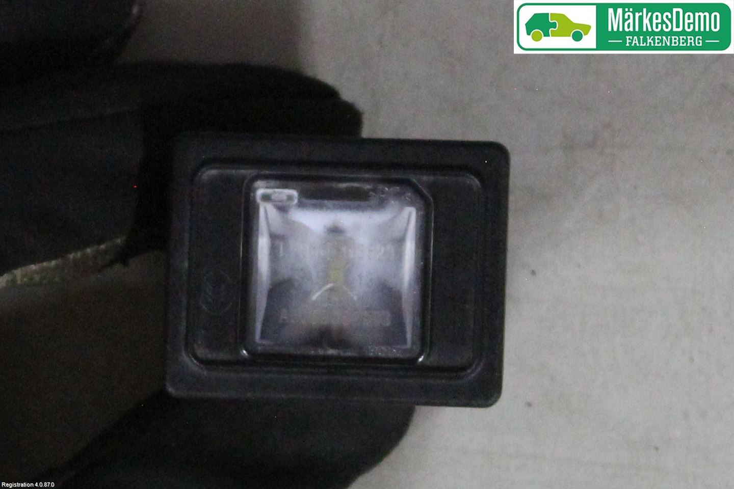 Nummerplade - lygte MERCEDES-BENZ GLE Coupe (C167)