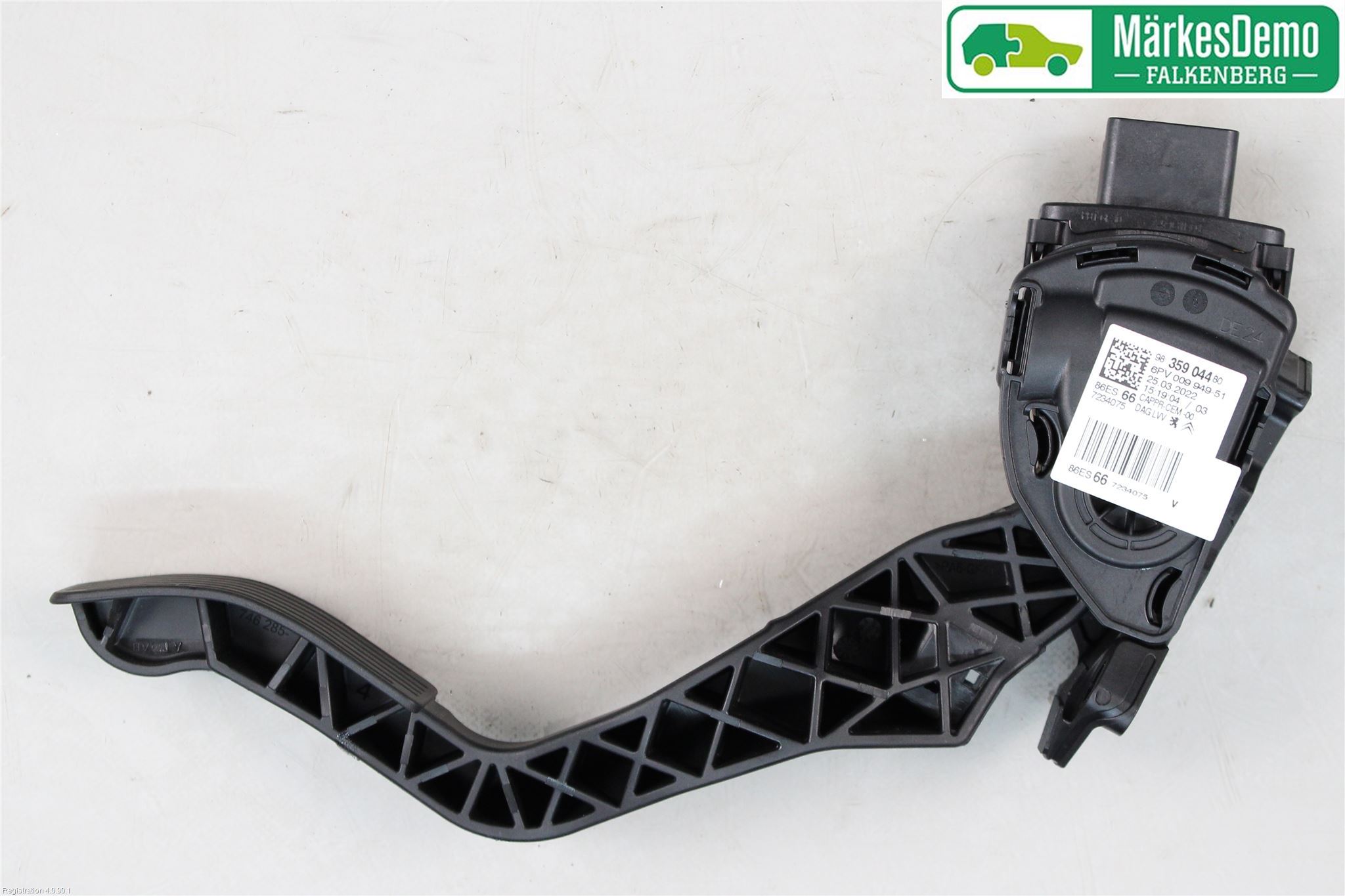 Citroën C3 III (SX) Accelerator pedal 9835904480, 98 359 044 80