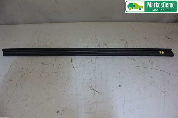 Rubber seal for door window