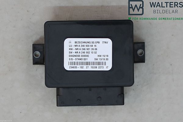 Parkeringsbremsemodul / styrboks (EPB) MERCEDES-BENZ GLA-CLASS (X156)