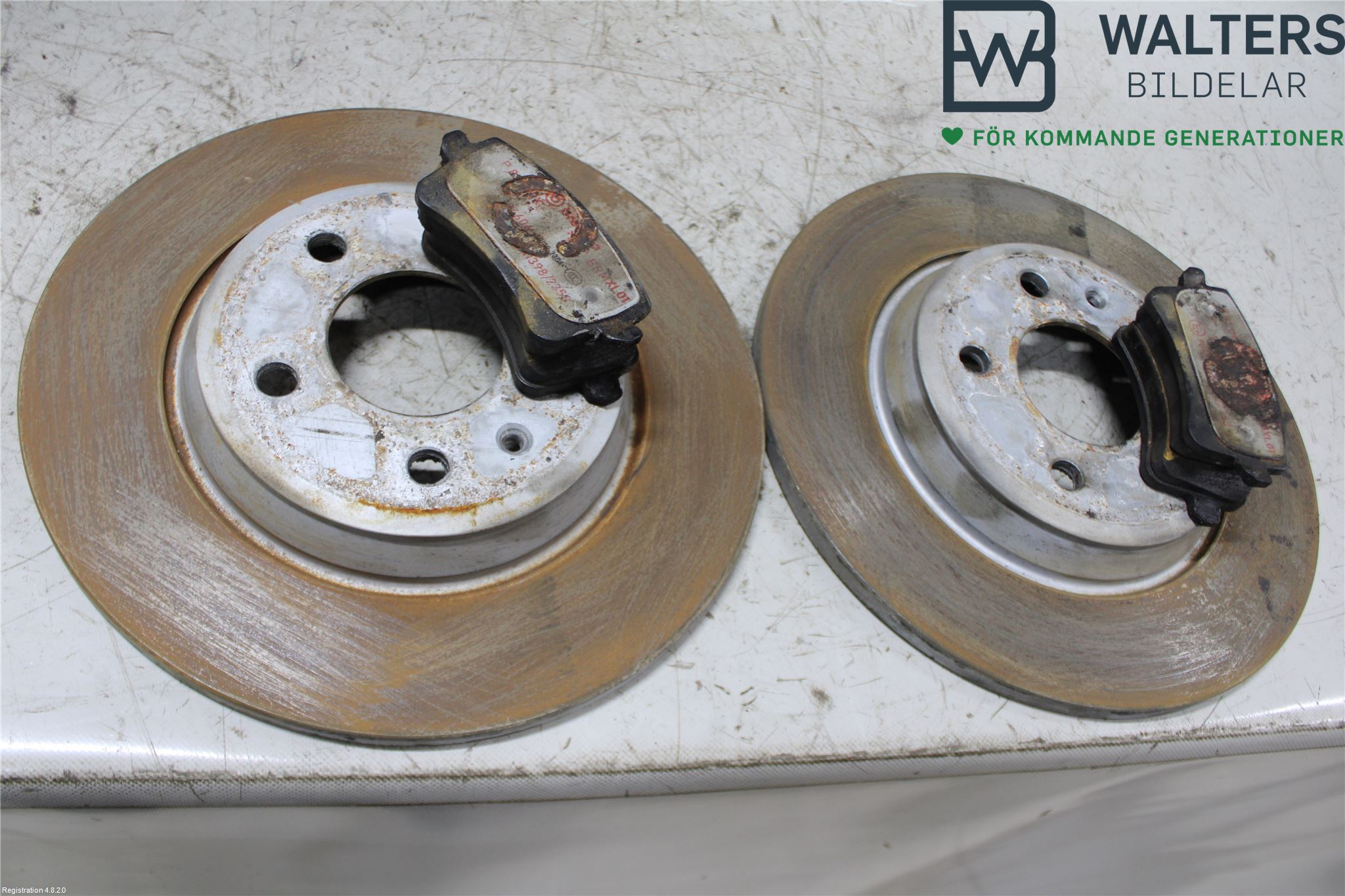 Frankberg Lot De 2 Disques De Frein Arrière Pour Audi A4 A5 A6 Q5 - Compatibles 8K0615601B 8K0615601J 8K0615601M